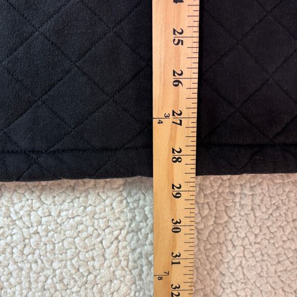 The North Face Womens Jacket Medium Black Caroluna Quilted Fleece Lined Coat - Picture 5 of 10